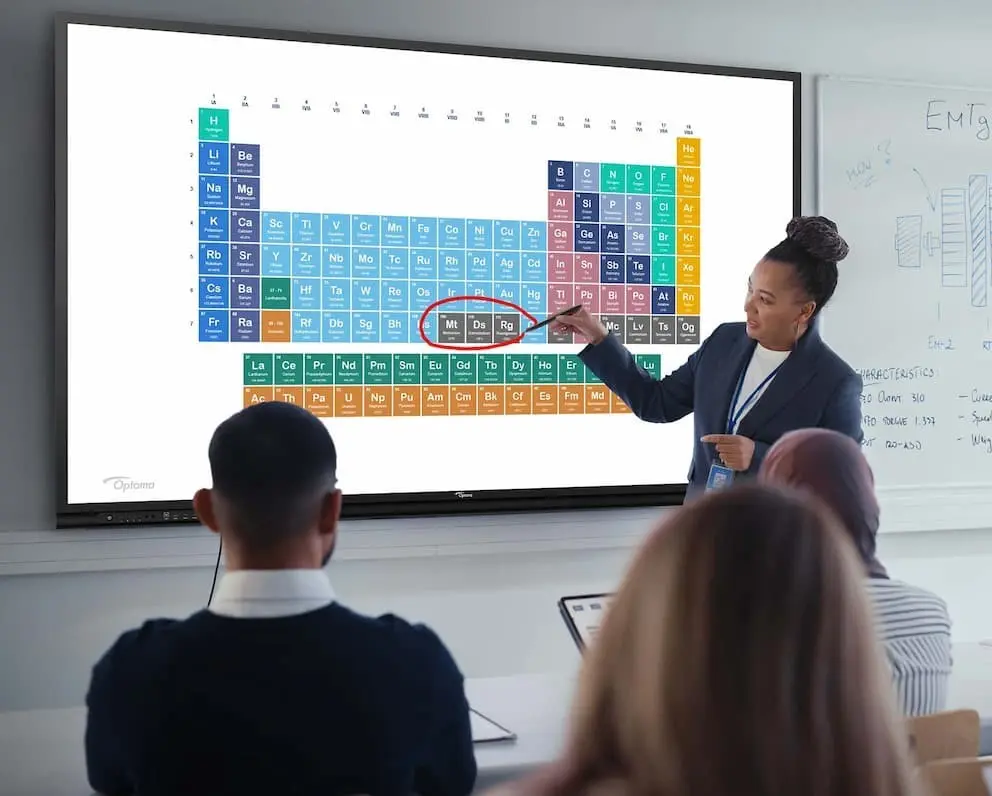 מסך מגע אינטראקטיבי גודל ";65 Optoma 3653RK 4K