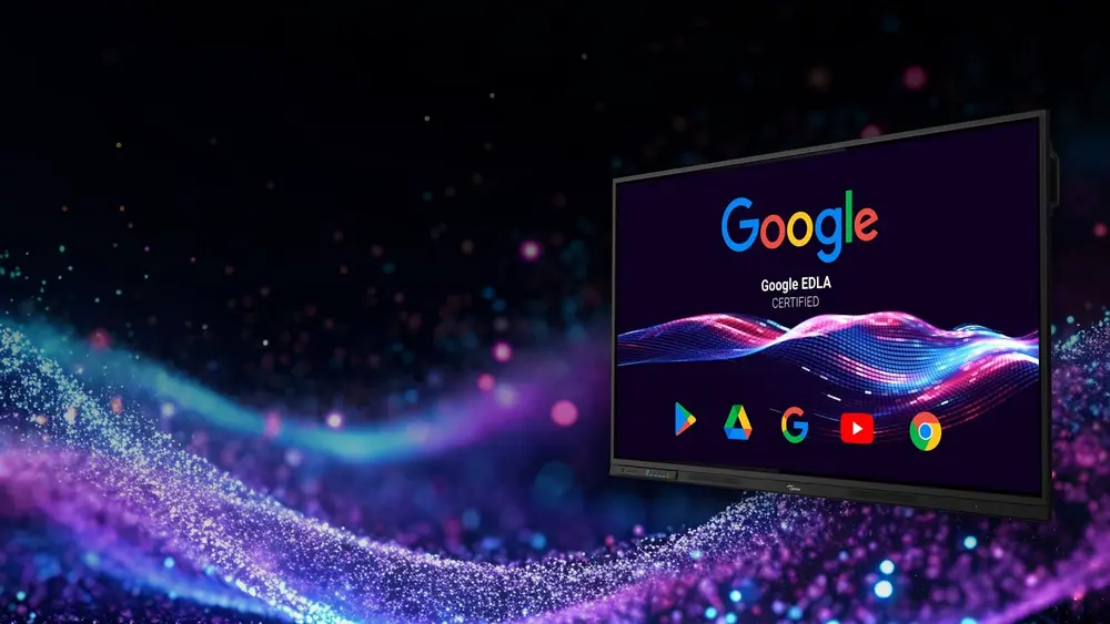 מסך מגע אינטראקטיבי גודל ";65 Optoma 3653RK 4K