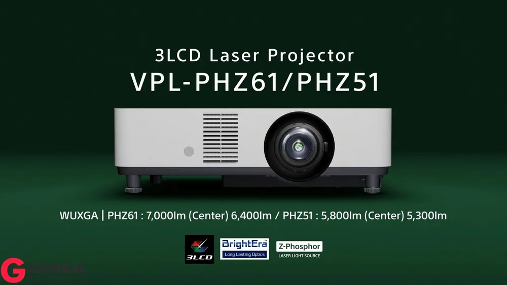 מקרן לייזר סוני 3LCD Laser Projector VPL-PHZ61/PHZ51