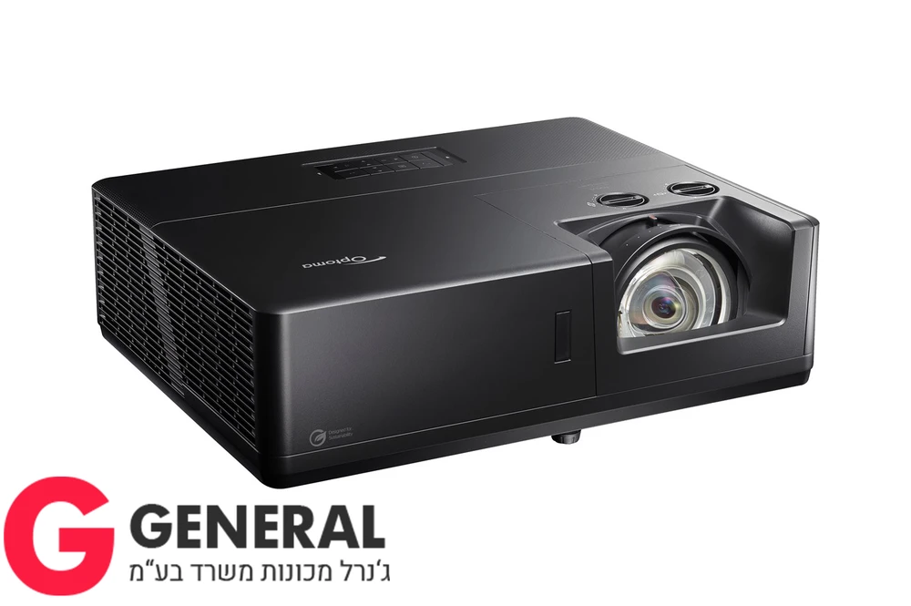 מקרן לייזר טווח הקרנה קצר 4K UHD אופטומה Optoma ZK608TST בהירות 6000 לומן