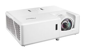 מקרן לייזר עדשה רחבה להקרנה ממרחק קצר optoma HZ40ST