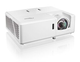 מקרן לייזר עדשה רחבה להקרנה ממרחק קצר optoma HZ40ST