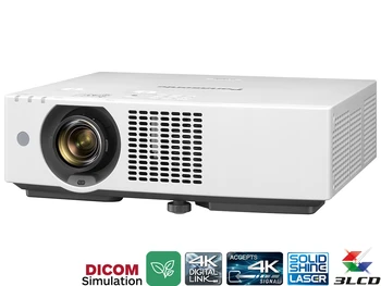מקרן לייזר פנסוניק 6500 אנסי Panasonic PT-VMZ62 LCD Projector